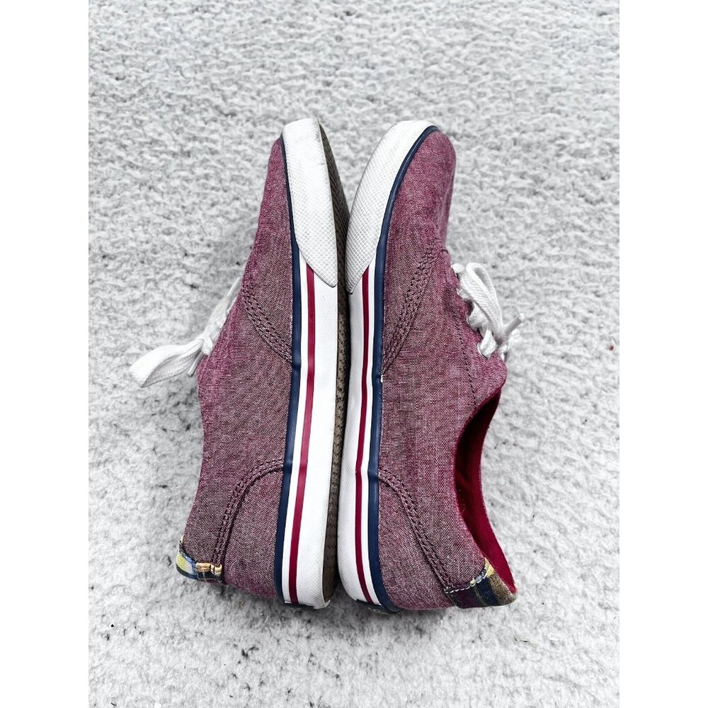 Sperry Sneaker Boys 2.5 Red Top Slider Low-Top Casual - Picture 6 of 8